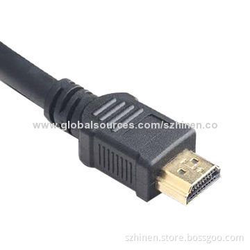 HDMI Cables, High-speed with Ethernet 3D, 4 x 2K Video Supported